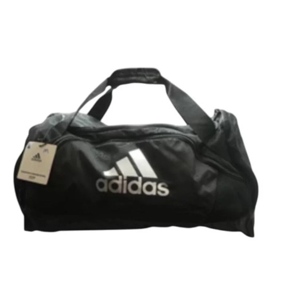 Adidas Duffel Bag Defender Medium Black Gym Travel Carry On Sports Training New‎